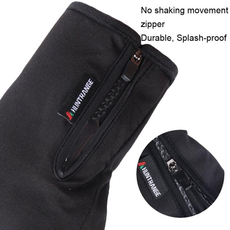 HUNTRANGE A023 アウトドア防水スポーツライディングベルベットタッチスクリーングローブ、M、L、XL