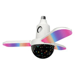 ZSCPH-001 40W多機能Bluetooth RGBカラフル三葉ミュージックアトモスフィアライト、サイズ：L（星）、S（星）、L（マジックボール）、S（マジックボール）