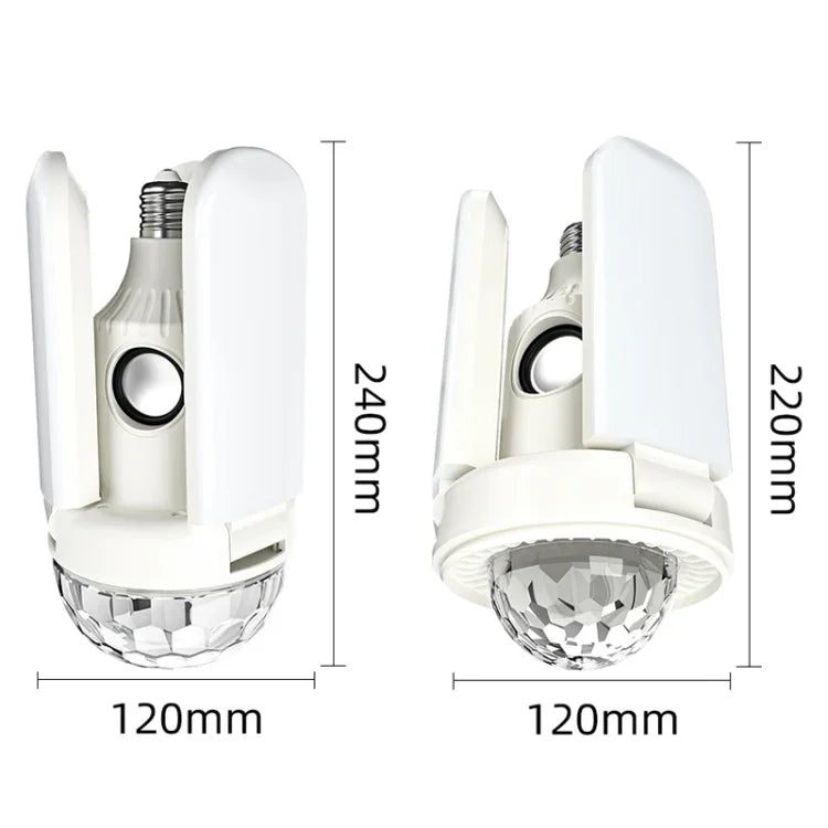 ZSCPH-001 40W多機能Bluetooth RGBカラフル三葉ミュージックアトモスフィアライト、サイズ：L（星）、S（星）、L（マジックボール）、S（マジックボール）