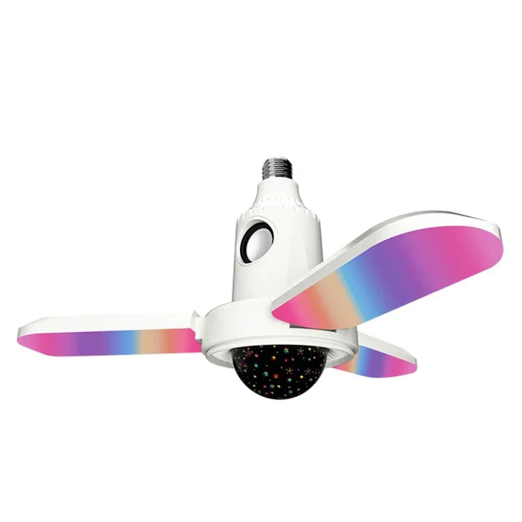 ZSCPH-001 40W多機能Bluetooth RGBカラフル三葉ミュージックアトモスフィアライト、サイズ：L（星）、S（星）、L（マジックボール）、S（マジックボール）
