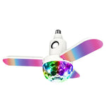 ZSCPH-001 40W多機能Bluetooth RGBカラフル三葉ミュージックアトモスフィアライト、サイズ：L（星）、S（星）、L（マジックボール）、S（マジックボール）