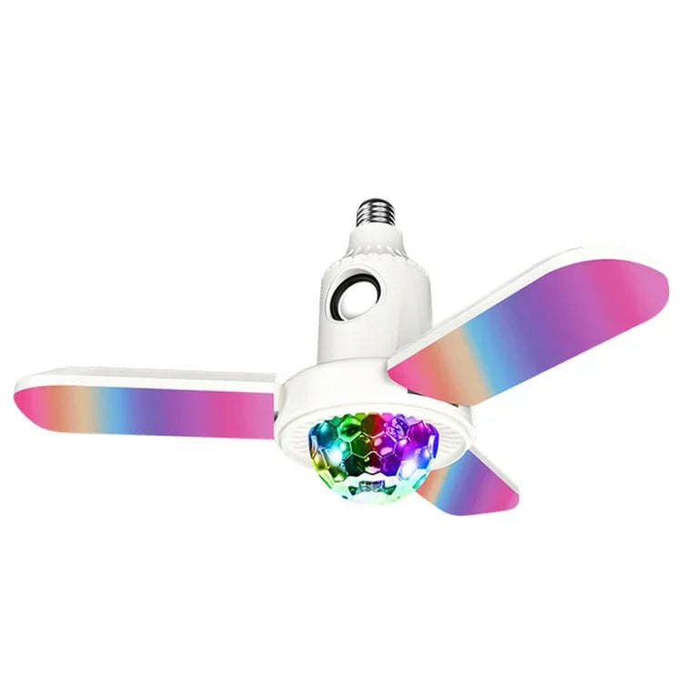 ZSCPH-001 40W多機能Bluetooth RGBカラフル三葉ミュージックアトモスフィアライト、サイズ：L（星）、S（星）、L（マジックボール）、S（マジックボール）