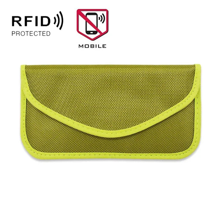 6.5インチ 携帯電話信号遮断バッグ 位置情報防止 信号遮断 RFID収納バッグ