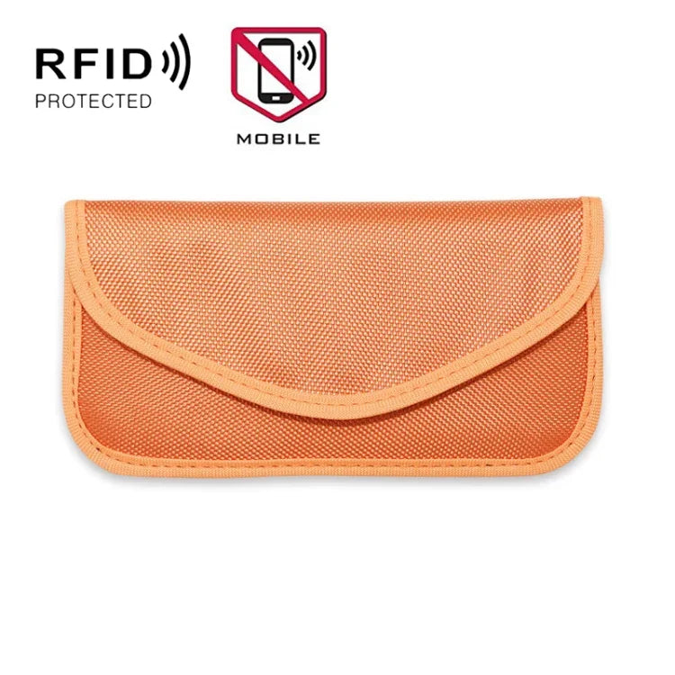 6.5インチ 携帯電話信号遮断バッグ 位置情報防止 信号遮断 RFID収納バッグ