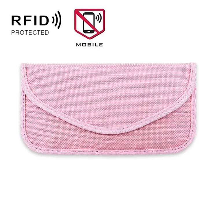 6.5インチ 携帯電話信号遮断バッグ 位置情報防止 信号遮断 RFID収納バッグ