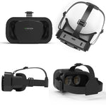 VRSHINECON G10 ヘッドウェア 3DバーチャルVRグラス、G10ブラック