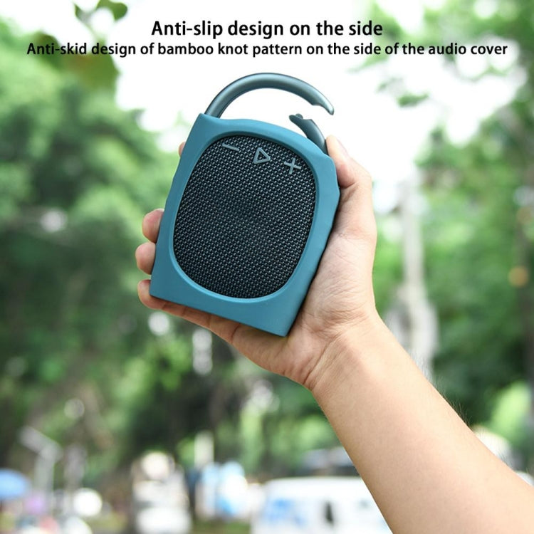 JBL Clip 4 Bluetoothスピーカーシリコンケース ストラップ付き 保護カバー スタイル2（ブラック）、スタイル2（ブルー）、スタイル2（グリーン）、スタイル2（ピンク）用