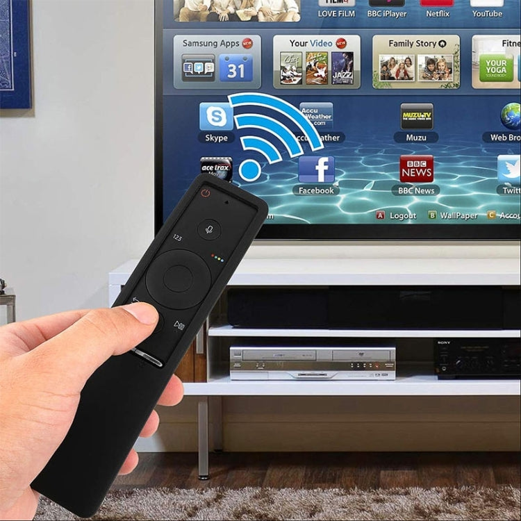 Samsung BN59シリーズスマートテレビリモコン用滑り止めシリコン保護ケース、BN59シリーズ（蓄光ブルー）、BN59シリーズ（蓄光グリーン）、BN59（ブラック）、BN59（レッド）、BN59（ブルー）