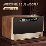 W1 木製HIFIサウンドエフェクトデスクトップワイヤレスBluetoothスピーカー
