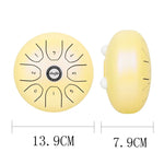 Shuffle SD-5 5.5インチ スチールタンケアフリー 空ドラム パーカッション楽器 シャッフルイエロー、シャッフルピンク、シャッフルパープル、シャッフルグリーン