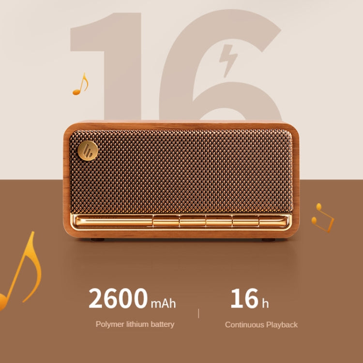 Edifier M230 レトロクラシックデスクトップポータブルワイヤレスBluetooth 5.0木製スピーカー、M230
