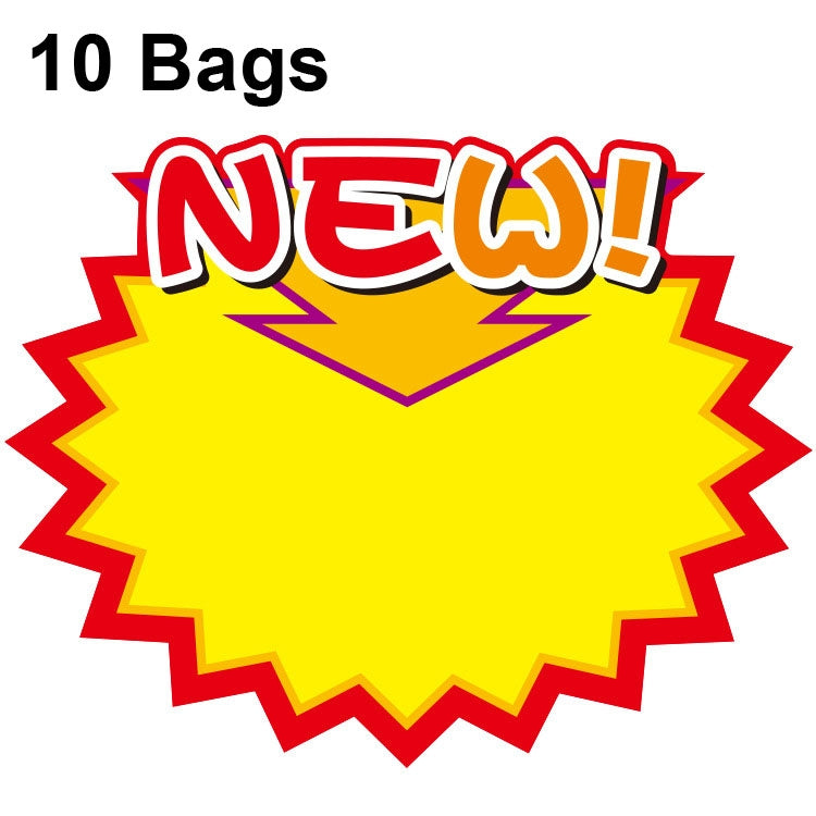 10袋 21x15cm 爆発防止シール 商品価格タグ スーパーマーケット価格ラベル WM201、WM202、WM203、WM205、WM206、WM207、WM208、WM209、WM210、WM211、WM212、WM213