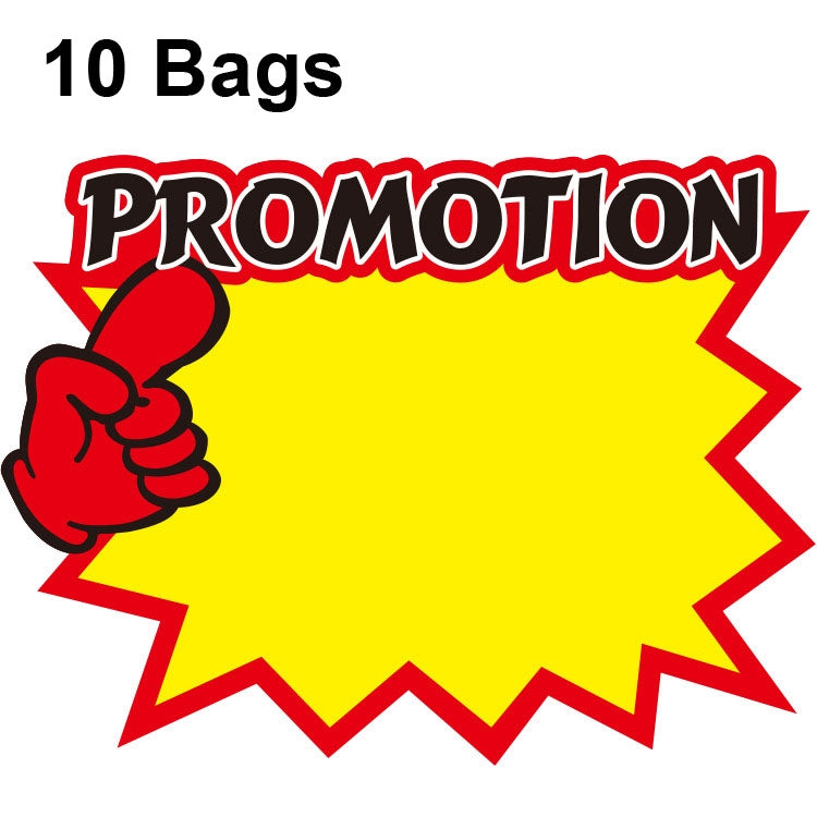 10袋 18x14cm 爆発防止シール 商品価格タグ スーパーマーケット価格ラベル WM-101、WM-102、WM-103、WM-105、WM-106、WM-107、WM-108、WM-109、WM-10、WM-111、WM-12、WM-113、XD-028、XD-022、XD-009、XD-047、XD-051、XD-069