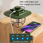 LY02 LEDレトロランタン ハンドテントランプ USB充電式キャンプライト、LY02グリーン、LY02ホワイト、LY02ブラック
