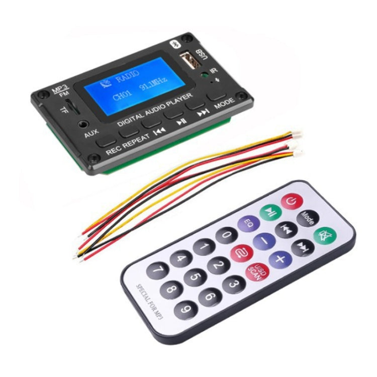 116BT LCD歌詞表示 Bluetoothモジュールアンプ MP3デコーダーボード、116BT