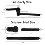 011 指関節ストラップ 指脱臼捻挫サポートストラップ 腱断裂用スプリント、011(ブラック)