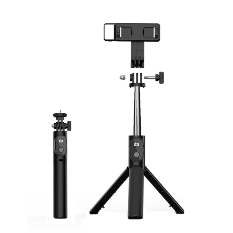 ポータブル360度回転折りたたみ式 Bluetooth自撮り棒、仕様：P20S 72cm、P20S-1 74cm、P20H 102cm、P20H-1 102cm