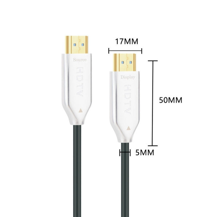 2.0バージョン HDMI 光ファイバーケーブル 4K 超高精細モニター接続ケーブル、長さ：10m、15m、20m、25m、30m、35m、40m、50m、60m 軸付き、70m 軸付き、80m 軸付き、90m 軸付き、100m 軸付き、150m 軸付き、200m 軸付き