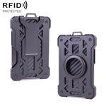 AirTag 第2世代 / AirTag 第1世代用 カードホルダーメタル 防盗 RFIDウォレット、ak-4 A ブラック、ak-4 A ブルー、ak-4 A シルバー、ak-4 A グレー、ak-4 B ブラック、ak-4 B シルバー、ak-4 B ブルー、ak-4 B グレー
