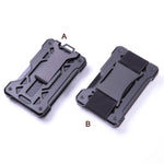 AirTag 第2世代 / AirTag 第1世代用 カードホルダーメタル 防盗 RFIDウォレット、ak-4 A ブラック、ak-4 A ブルー、ak-4 A シルバー、ak-4 A グレー、ak-4 B ブラック、ak-4 B シルバー、ak-4 B ブルー、ak-4 B グレー