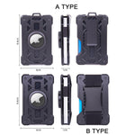 AirTag 第2世代 / AirTag 第1世代用 カードホルダーメタル 防盗 RFIDウォレット、ak-4 A ブラック、ak-4 A ブルー、ak-4 A シルバー、ak-4 A グレー、ak-4 B ブラック、ak-4 B シルバー、ak-4 B ブルー、ak-4 B グレー