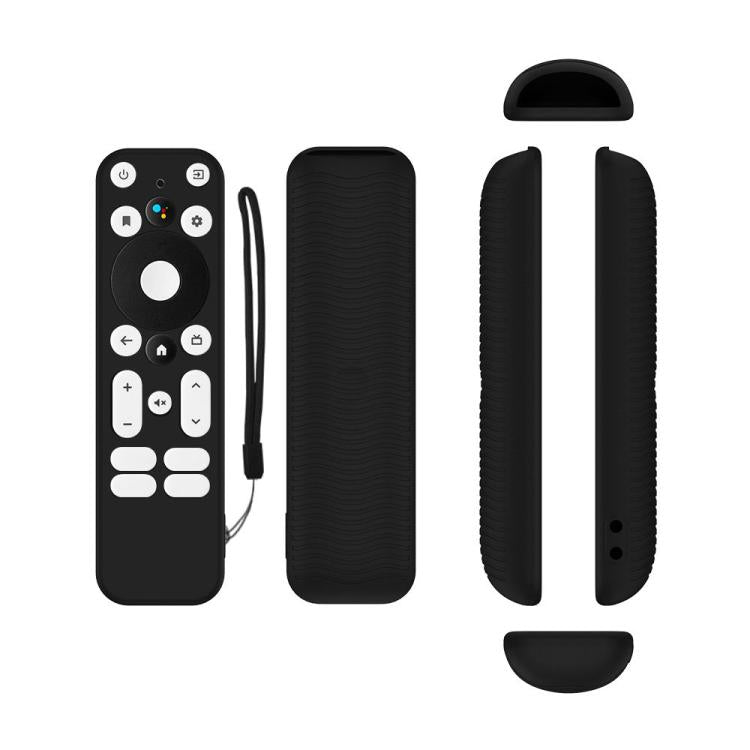 Y55 ONN Android TV 4K UHD ストリーミングデバイス用 落下防止シリコンリモコンカバー