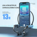 K69 Bluetooth ヘッドセット 音導二重筒型 ビジネス スポーツイヤホン、K69 ブラック、K69 グリーン