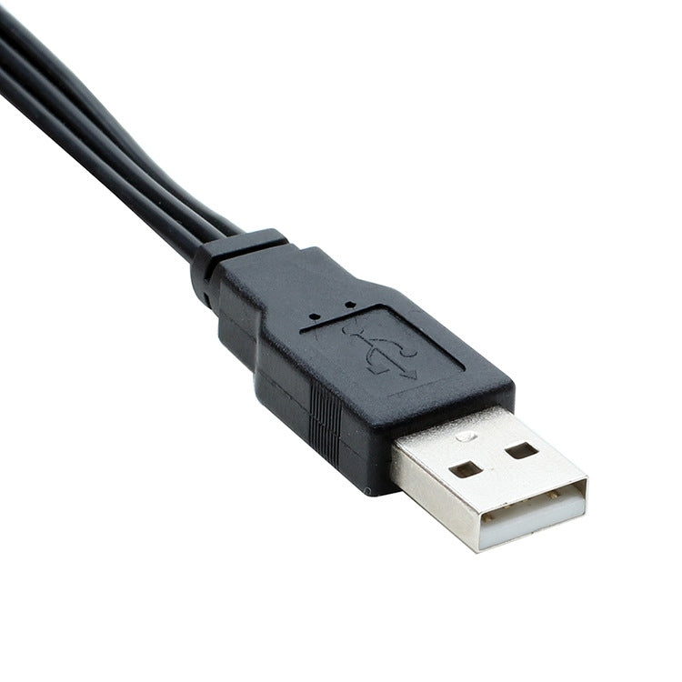 USB から 3 RCA バス 1オス 3メス AV オーディオケーブル、25cm、1.5m