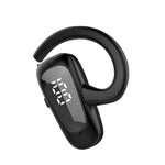 骨伝導コンセプト デジタルディスプレイ ステレオ Bluetooth イヤホン、スタイル：片耳