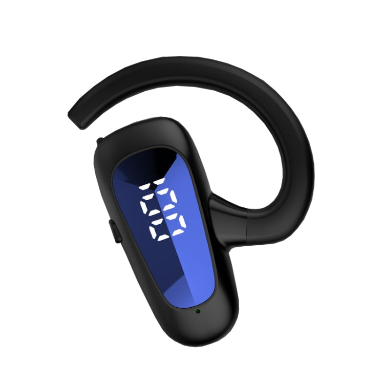 骨伝導コンセプト デジタルディスプレイ ステレオ Bluetooth イヤホン、スタイル：片耳