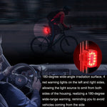 自転車ライト USB充電式屋外LEDライディングランプセット、スタイル：フロントライト、テールライト、フロントライト＋テールライト