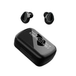 SKY10 充電ケース ステレオ デジタルディスプレイ ミニインビジブル Bluetooth ヘッドセット、SKY10 ブラック