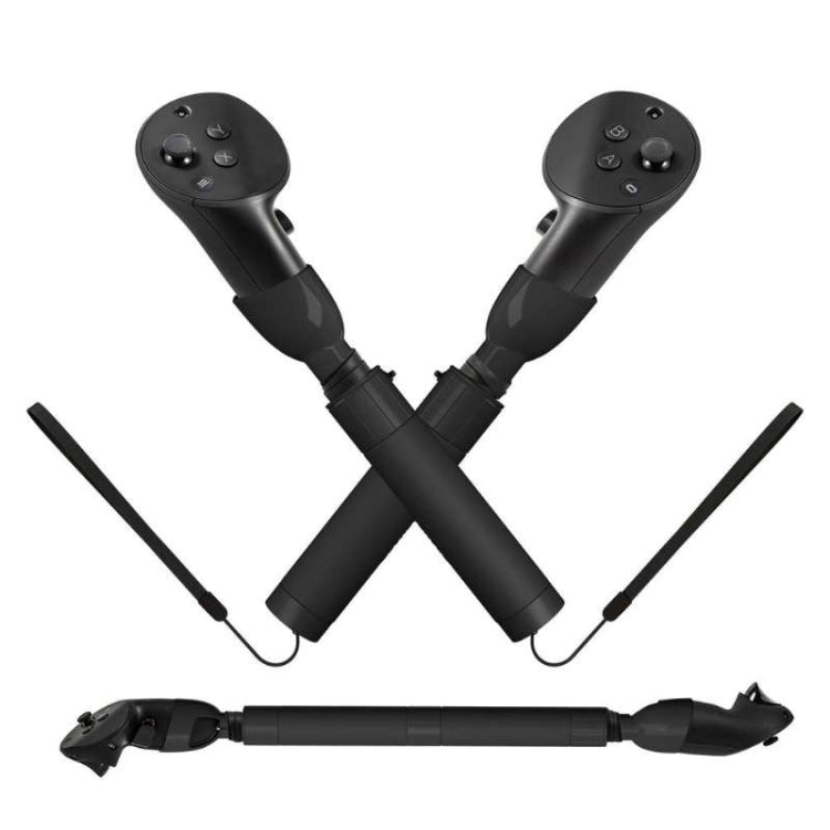 Meta Quest Pro用VRメガネ ゴルフゲーム用ライトポールハンドル延長ロッド Meta Quest Pro用 ブラック