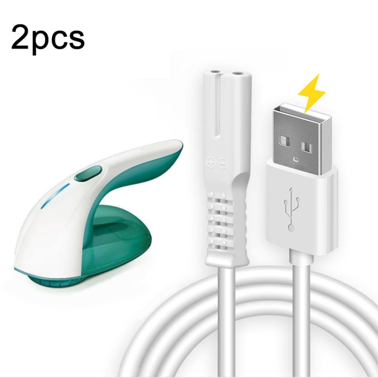 2pcs  USB Charging Cable For Philips CONFU SUPOR Hair Ball Trimmer, 2pcs For Philips Hair Ball Trimmer