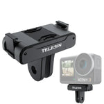 DJI OSMO Action 3用 TELESIN 磁気ツークローアダプター アクションカメラアクセサリー、磁気ツークローアダプター