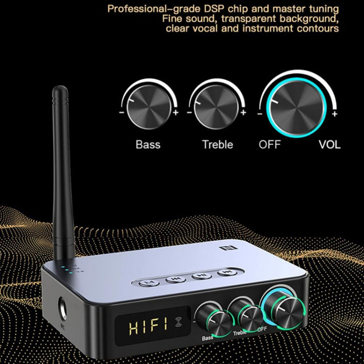 M9 Pro 5.1 Bluetoothレシーバー送信機 FMラジオ 4-in-1 NFCオーディオアダプター、M9 Pro