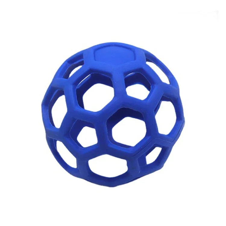 1030001 Dog Toy Hollow Ball Bite-resistant Elastic Pet Rubber Toy Balls, Spec:, Hollow, Bell, Tennis