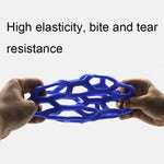 1030001 犬用おもちゃ 中空ボール 噛み耐性弾性ペットラバーボール, 仕様：中空、ベル、テニス