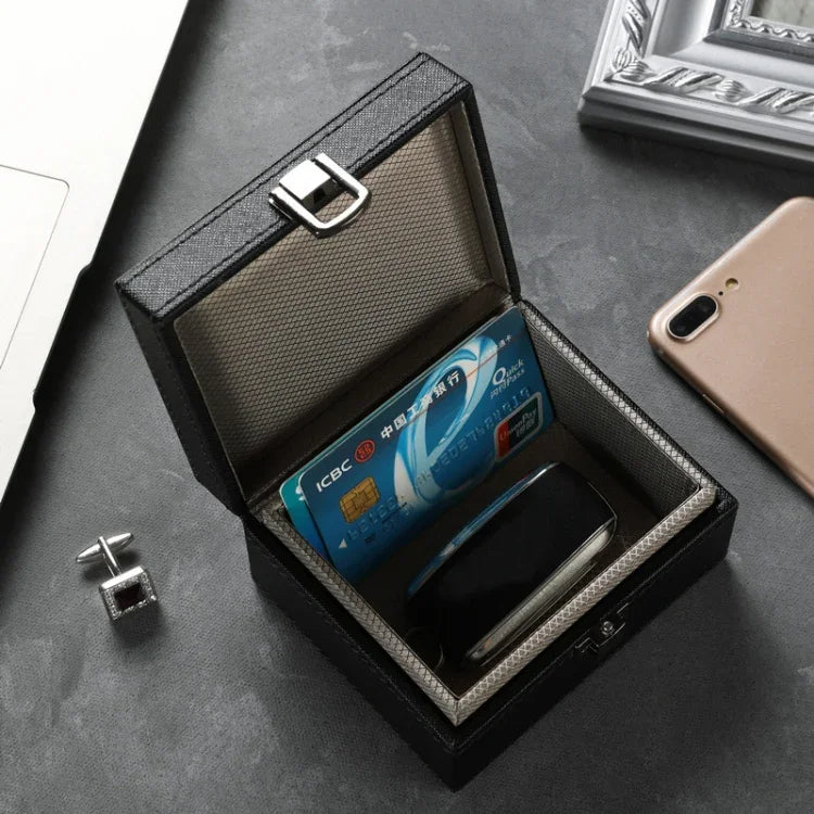 多機能RFID携帯電話車用キー信号遮断ボックス, サイズ:, 11.5x9x6cm), 17x12x9cm