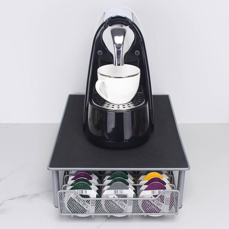 3段引き出し式 コーヒーカプセルホルダー オーガナイザー 60個収納 ミルクボール