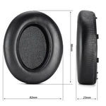 Sony WH-XB910N XB910N 用 2個 ヘッドセットイヤーマフスポンジカバー、Sony WH-XB910N（ブラック）用、Sony WH-XB910N（ブルー）用