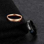 606 カップルリング チタン鋼リング, サイズ:, レディーススタイル 9