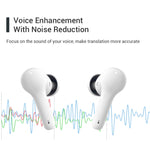 M6 多国間相互翻訳スマートBluetooth翻訳イヤホン 127言語対応、M6 ホワイト