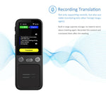 T16 スマートAI翻訳旅行用翻訳機 138言語相互翻訳対応 14言語オフライン翻訳対応、T16 ブラック