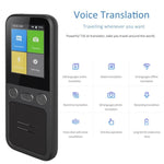 T16 スマートAI翻訳旅行用翻訳機 138言語相互翻訳対応 14言語オフライン翻訳対応、T16 ブラック