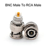 BNC オス から RCA オス 接続ケーブル 銅製 HD ビデオ同軸ケーブル 監視ケーブル、長さ：、1m、1.5m、2m、3m、5m