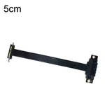 PCI-E 3.0 1X 90度 グラフィックカード／無線ネットワークカード延長ケーブル、ケーブル長：5cm、10cm、15cm、20cm、25cm、30cm、40cm、50cm