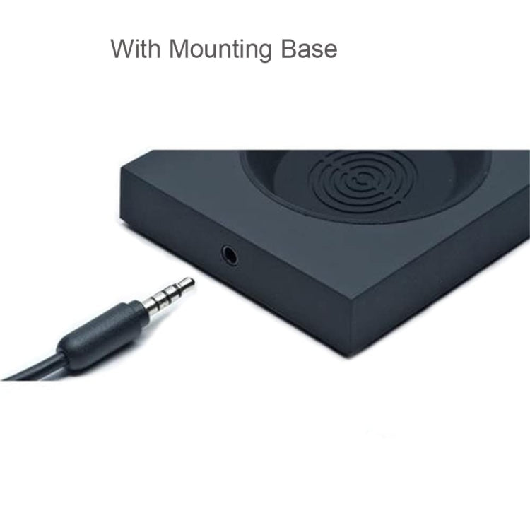 3.5mm ユニバーサルオフィス携帯電話レトロ外付けヘッドセット 携帯電話ハンドセット、3.5mm 有線ブラック、3.5mm 有線ホワイト