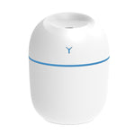 USBミニデスクトップ カラフルナイトライト 車用加湿器 仕様: 250ml (Y-ホワイト), 250ml (Y-ピンク), 250ml (Y-ブルー), 220ml (Y2-ホワイト), 220ml (Y2-ピンク), 220ml (Y2-ブルー)