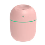 USBミニデスクトップ カラフルナイトライト 車用加湿器 仕様: 250ml (Y-ホワイト), 250ml (Y-ピンク), 250ml (Y-ブルー), 220ml (Y2-ホワイト), 220ml (Y2-ピンク), 220ml (Y2-ブルー)
